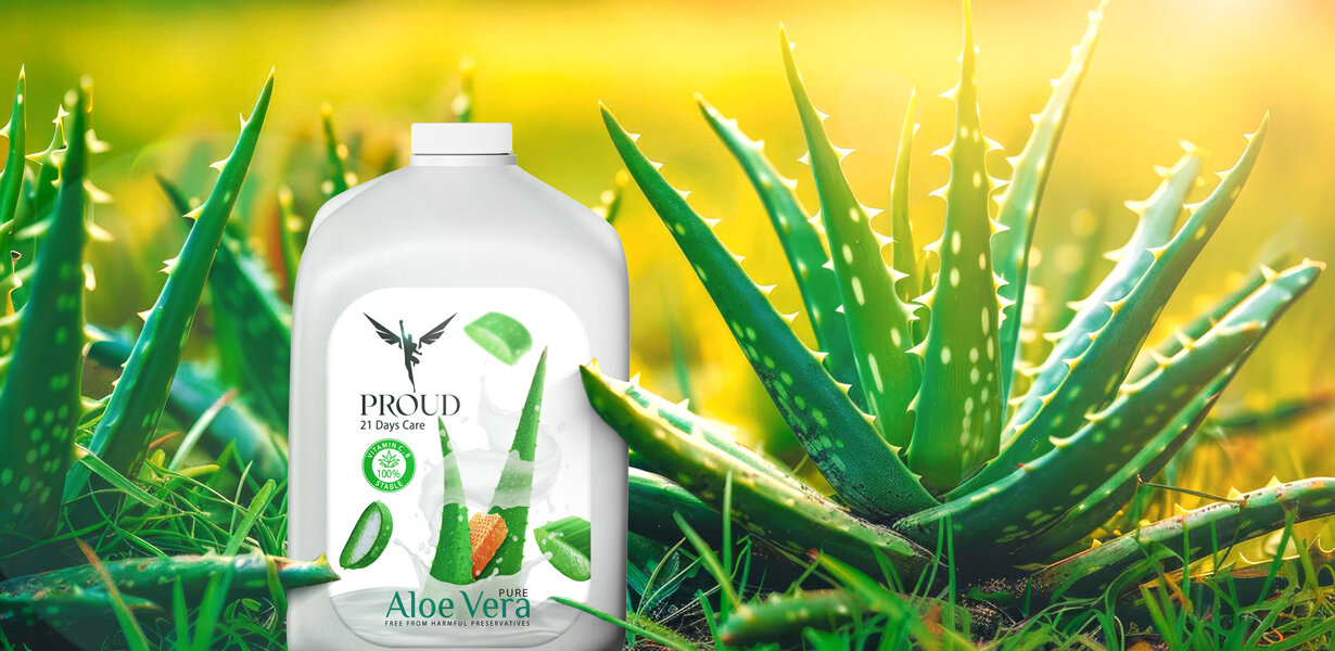 ژل خوراکی آلوئه ورا Proud Aloe Vera pure